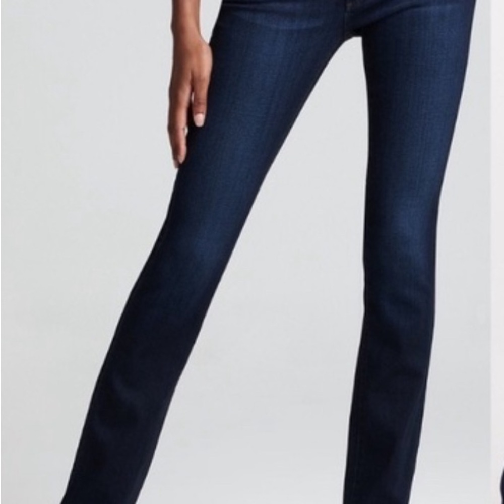 AG The Ballad Stretch Slim Boot Dark Blue Jeans